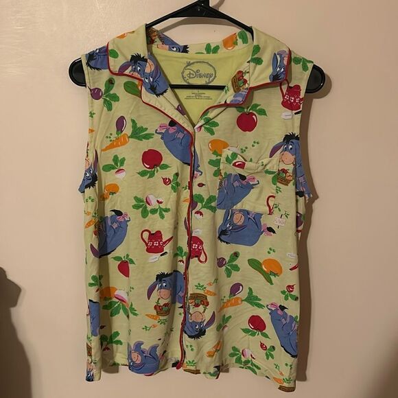 Disney Other - Disney Winnie-the-Pooh Eeyore sleeveless pajama top